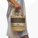 Maiandros bucket bronze bag - Image 2