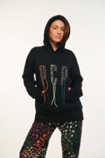 ΓΥΝΑΙΚΕΙΟ ΦΟΥΤΕΡ ΜΕ ΚΟΥΚΟΥΛΑ ΚΑΙ ΚΕΝΤΗΜΑ - LACED UP - Image 2