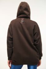 UNISEX ΖΑΚΕΤΑ ΜΕ ΦΕΡΜΟΥΑΡ ΚΑΙ ΚΕΝΤΗΜΑ brown - Image 3