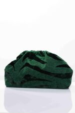 ANIMAL VELVET PETROL BUCKET BAG - Image 4