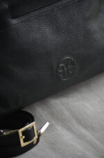 Emily 30 Δερμάτινη Τσάντα Χειρός - Black - Image 2
