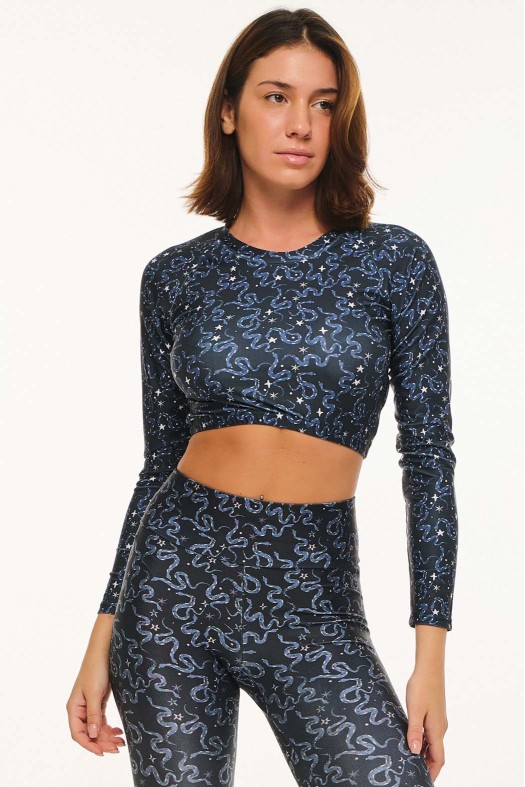 4346060010-525x787 ΓΥΝΑΙΚΕΙΟ ΕΜΠΡΙΜΕ CROP TOP - SNAKES - Image 1