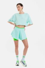 ΓΥΝΑΙΚΕΙΟ CROP TOP ΜΕ ΑΝΑΓΛΥΦΟ - BUBBLE mint - Image 2