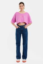ΓΥΝΑΙΚΕΙΟ CROP TOP ΜΕ ΚΕΝΤΗΜΑ - STARS FLIRT - Image 2
