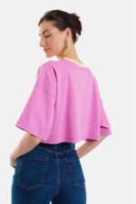 ΓΥΝΑΙΚΕΙΟ CROP TOP ΜΕ ΚΕΝΤΗΜΑ - STARS FLIRT - Image 3